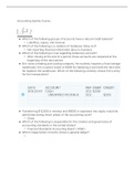 Accounting Sophia Course :Notes 1-3.