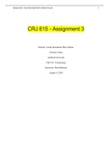 CRJ 615 - Assignment 3