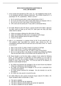 MOCK BAR EXAMINATION QUESTIONS IN CIVIL LAW REVIEW II 1. A bus owned and operated by CRV Lines, Inc., and negligently driven by Mr. D, an employee rammed a Meralco lamp post. The incident injured Mr. P, a passenger, Mr. PD, a pedestrian. Which is correct?