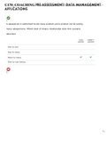 C170_COACHING PRE-ASSESSMENT/ DATA MANAGEMENT - APPLICATIONS
