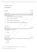 American Public University BUSN 311 Week Eight Final Exam