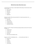 BIOS 242 Week 2 Quiz: MCQs & Short Answer