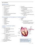 NUR 325 - Quiz 1: Dysrhythmias Study Guide.