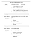 BIOS 242 Week 5 Quiz: MCQs with Answers