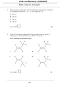 AS/A Level Chemistry A (H032/H432)