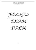 FAC1502 EXAMPACK.