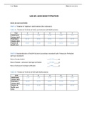 [CHEM 1120] LAB#3: Acid -Base Titration