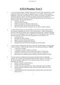 ATLS Practice Test 1. Questions With Answers/ATLS Practice Test 2. Questions With Answers/ATLS Practice Test 3. Questions With Answers.