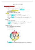 NUR 200 - Med Surg III Exam 2 Study Guide.