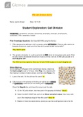 WS Cell Division Gizmo Latest