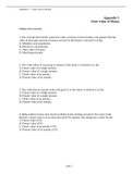 the best test bank for school of accounting students covering Time Value of Money with multiple choices and well illustrated answers 1. The concept that interest causes the value of money received today to be greater than the value of that same amount of 