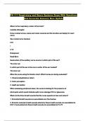 PN 111 Respiratory and Neuro Systems Exam With Questions And Accurate Answers New Update