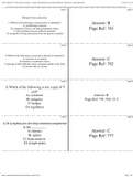 Print Chapter 21 The Immune System Innate and Adaptive Exam Body Defenses EXAM QUESTIONS AND ANSWERS