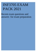 INF3705 EXAM PREPARATIONS