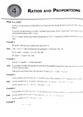 Ratios and Proportions -  aptitude questions with answer key