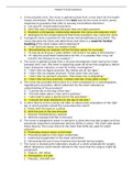 NURSING FUNDAMENTA - Module 9 NCLEX Questions & Answers.