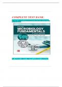 COMPLETE TEST BANK: Microbiology Fundamentals: A Clinical Approach 4th Edition Marjorie Kelly Cowan Heidi Smith Isbn10: x Isbn13: 9789  latest Update |COMPLETE GUIDE .