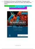 Test Bank For Mccance And Huethers Pathophysiology The Biologic Basis For Disease In Adults And Children 9th Edition