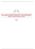 AQA A-LEVEL ENGLISH LITERATURE B 7717/2B PAPER 2B TEXTS  AND GENRES: ELEMENTS OF POLITICAL AND SOCIAL PROTEST  WRITING MARK SCHEME JUNE 2024 