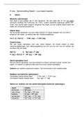 Samenvatting, Overzicht Hoofdstuk 9, Chemie Overal 5e ed vwo 5 leerboek