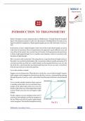 Class notes mathematics Trigonometry notes 