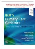 Test Bank for Ham's Primary Care Geriatrics- A Case-Based  Approach 7th Edition by Warshaw, Potter, Flaherty, Heflin,  McNabney, and Ham