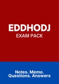 EDDHODJ - EXAM PACK (2022)