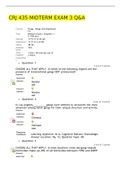 CRJ 435 MIDTERM EXAM 2 Q&A