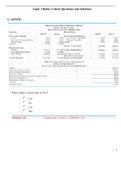 PRINCIPLES C708 Finance_Topic 3 Ratios Cohort Questions and Solutions (status passed) 2021