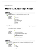 NRNP 6552 Module 2 Knowledge Check (100% Correct 2021)