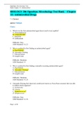 BIOLOGY 206 OpenStax Microbiology Test Bank Chapter 14: Antimicrobial Drugs