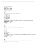 BIOL 1408 BIOL 1408 EXAM 3 QUIZ AND ANSWERS 