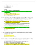 NR 566 Test Bank Questions for Week 5: Ch. 18, 19, 27, 37 Week 6: Ch. 22, 31, 38, 44 Week 7: 48, 49, 50, 51: Advanced Pharmacology for Care of the Family (2022/2023