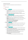 NURS 4431 - Exam 1 Study Guide.