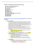 NURS 4345 - CC EXAM 4 Study Guide.