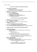 PSY 350 - Exam 2 Study Guide.