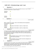 NURS 6051 WEEK 3 QUIZ WITH ANSWERS – PATHOPHYSIOLOGY