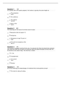 NURS 6552 Women's Health Final Exam