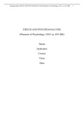 FREUD AND PSYCHOANALYSIS (Pioneers of Psychology, CH11 p. 455-488)