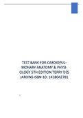 TEST BANK FOR SAUNDERS COMPREHENSIVE REVIEW FOR THE NCLEX-PN EXAMINATION 4TH EDITION LINDA ANNE SILVESTRI ISBN-10: 1416047301T