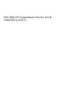 ATI Comprehensive Practice Test B