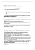 Antwoorden ondernemingsrecht studie-eindvragen hoofdstuk 2