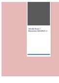 NR 602 Week 3 Discussion 2021 Already GRADED A+