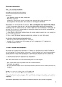 Samenvatting - Sociologie een inleiding (goed geslaagd voor examen)