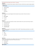 NSG 6430 Week 6 Knowledge Check