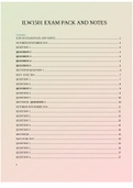 ILW1501 EXAM PACK AND NOTES