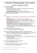 NUR 2063 Essentials of Pathophysiology: Exam 2 Review key concepts (Latest 2022/2023)