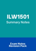 ILW1501 Notes for 2023 (Summary of Chapter 1-10)