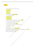 CHEM 120 Unit 2 Quiz | Questions and Answers | GRADED A | Download To Score An A.