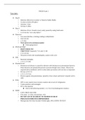 PEDS NR328 - PEDS EXAM 2 STUDY GUIDE.